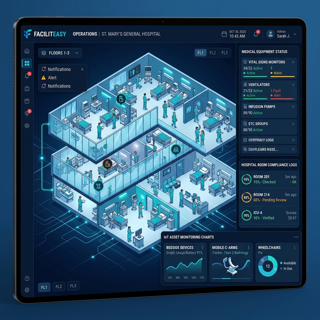 Healthcare Dashboard Mockup